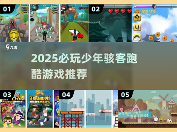 🎮2025必玩跑酷手游推荐，少年骇客狂飙来袭！截图1