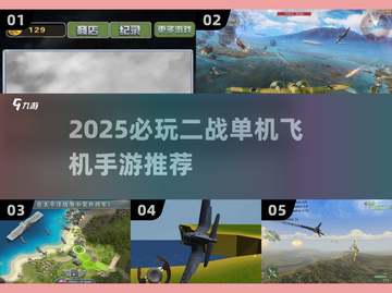 🔥2025必玩二战飞机手游合集✈单机爽玩截图1