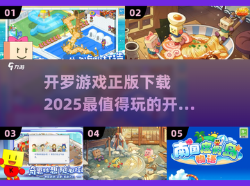 2025必玩🔥开罗手游合集下载🔗截图1