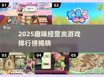🔥2025超好玩经营类游戏排行榜🎮轻松上手又上头！截图1