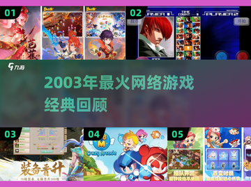 🔥2003年爆火网游TOP榜来了！🎮经典回忆杀截图1