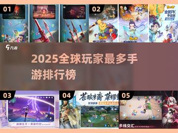 🎮2025全球玩家最多手游排行榜🔥截图1