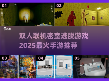 🔥2025必玩！双人联机密室逃脱手游推荐🎮截图1
