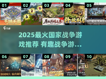 🔥2025最燃国家战争游戏盘点！🌍⚔🎮截图1