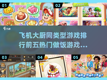 🔥2025热门做饭游戏排行榜前五出炉！✈美食爱好者必玩截图1