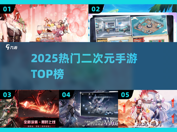 🔥2025最火二次元手游TOP榜💥截图1