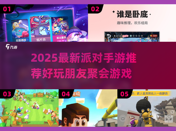 🔥2025派对游戏大揭秘！🔥朋友聚会必备手游推荐✨截图1