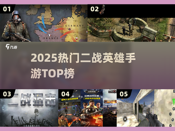 🔥2025最燃二战英雄手游TOP榜💥截图1
