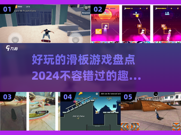 🔥2024超好玩滑板游戏大盘点💥让你欲罢不能！截图1