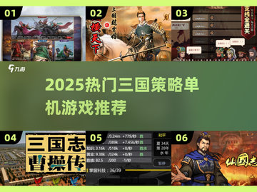 🔥2025最火三国单机TOP榜🎮截图1