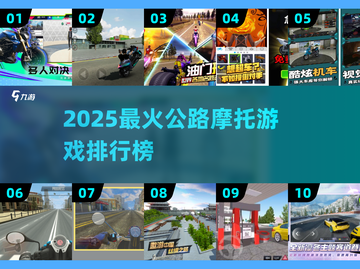 🏍2025最燃公路摩托游戏排行榜出炉！截图1