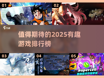 2025必玩🔥值得期待的有趣游戏排行榜✨截图1