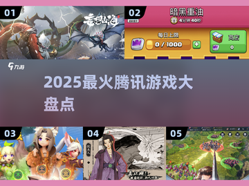 🔥2025腾讯爆款游戏全揭秘！🎮截图1