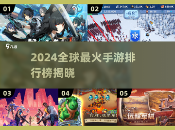 🔥2024全球最火手游TOP榜🎮高人气爆款推荐截图1
