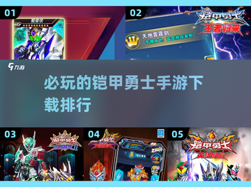 🔥铠甲勇士手游2024必玩排行🔥下载攻略来啦！截图1