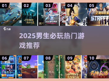 🎮男生必看！2025最火游戏榜单🔥截图1