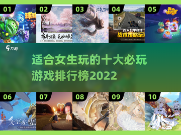2022女生必玩🔥游戏排行榜前十✨截图1