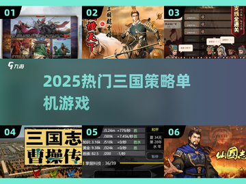 🔥2025最火三国单机TOP榜🎮截图1
