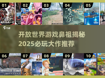 🎮最早开放世界游戏揭秘！2025必玩神作合集💥截图1