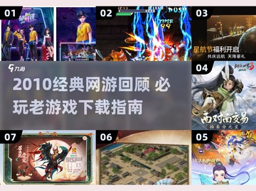 🔥2010经典网游回顾，这些老游戏你玩过吗？🎮截图1