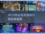 🔥2015手游TOP榜🎮经典神作回顾！