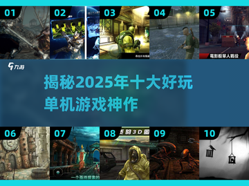 🔥2025年十大好玩单机游戏神作盘点🔥截图1