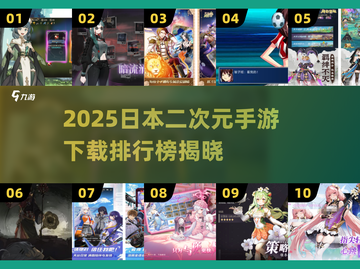 🔥2025日服二次元手游TOP榜🎮宅家必玩清单截图1