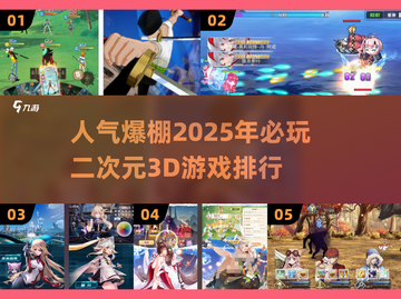🔥2025必玩！高人气二次元3D游戏排行✨截图1