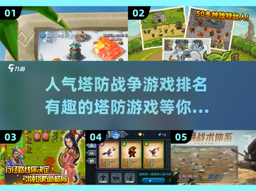 🔥2025最受欢迎塔防战争游戏TOP5✨截图1