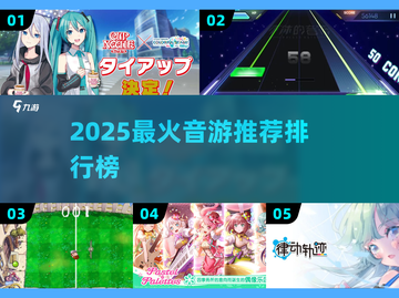 2025最火音游排行榜🔥🎮 必玩节奏游戏大公开！截图1