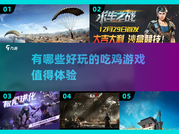 🔥2025年最耐玩的吃鸡游戏合集💥截图1