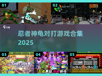 忍者神龟激战2025🔥格斗游戏大合集截图1