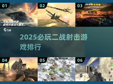 🔥2025最耐玩二战射击游戏排行💥🎮截图1