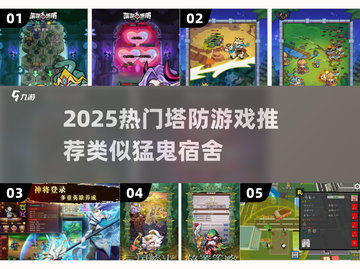 🎮猛鬼宿舍塔防合集！2025最🔥塔防游戏推荐截图1