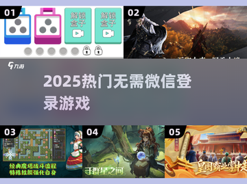 🔥2025爆款游戏推荐！🎮免微信登录超爽体验截图1