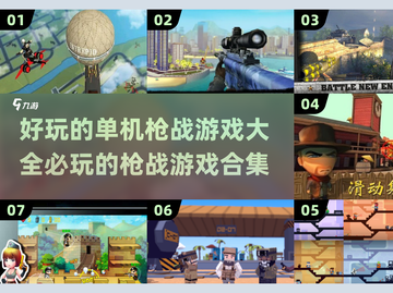 🔥2024必玩单机枪战游戏合集💥让你热血沸腾的射击体验！截图1