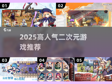🔥2025必玩二次元神作TOP榜💥截图1