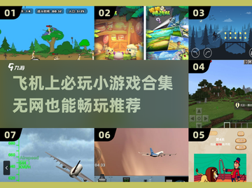 ✈飞机上必玩小游戏合集！无网也能嗨翻天截图1