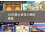 🔥2025最火微信小游戏TOP5💥