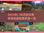 🔥2025最火吃鸡游戏大揭秘！🎮