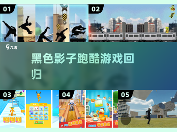 🖤暗影跑酷王者回归！2025最火手游推荐🔥截图1