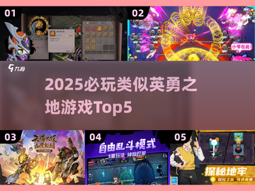 🔥2025必玩！类似英勇之地的5款神作推荐🎮截图1