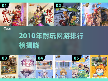 🔥2010经典网游回顾，这些你玩过吗？🎮截图1
