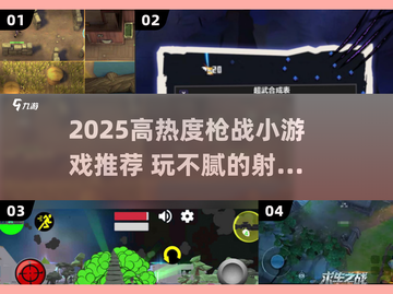 🔥2025高热度枪战小游戏推荐，玩不腻的战斗体验！🎮💥截图1