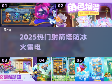 🔥2025最火射箭塔防！冰火雷电对决💥截图1