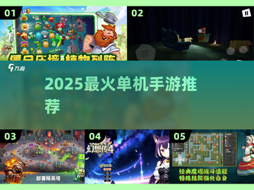🔥2025最火单机手游TOP榜🎮截图1