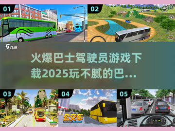 🔥2025必玩！巴士驾驶员游戏下载合集🎮截图1