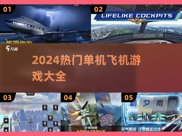2024超🔥单机飞机游戏合集✈🎮截图1