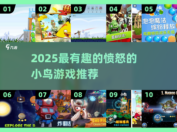 🔥2025最火愤怒的小鸟游戏大揭秘！🎮💥截图1