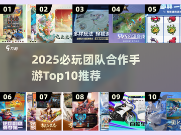 🔥2025团队合作手游Top10榜单出炉！🎮组队开黑必玩截图1